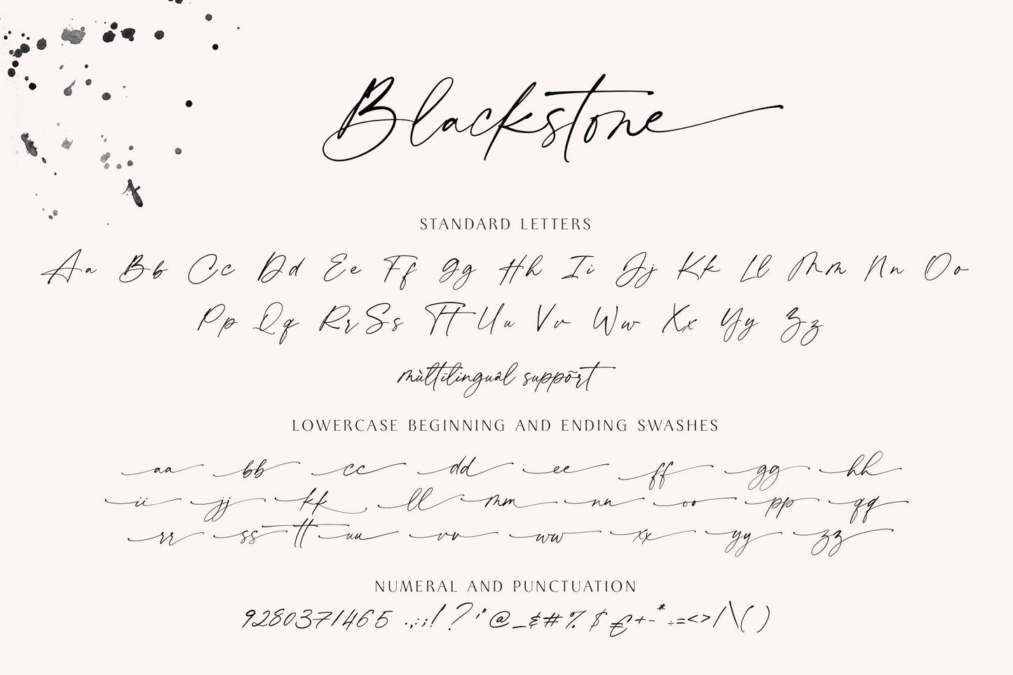 Blackstone Modern Calligraphy
