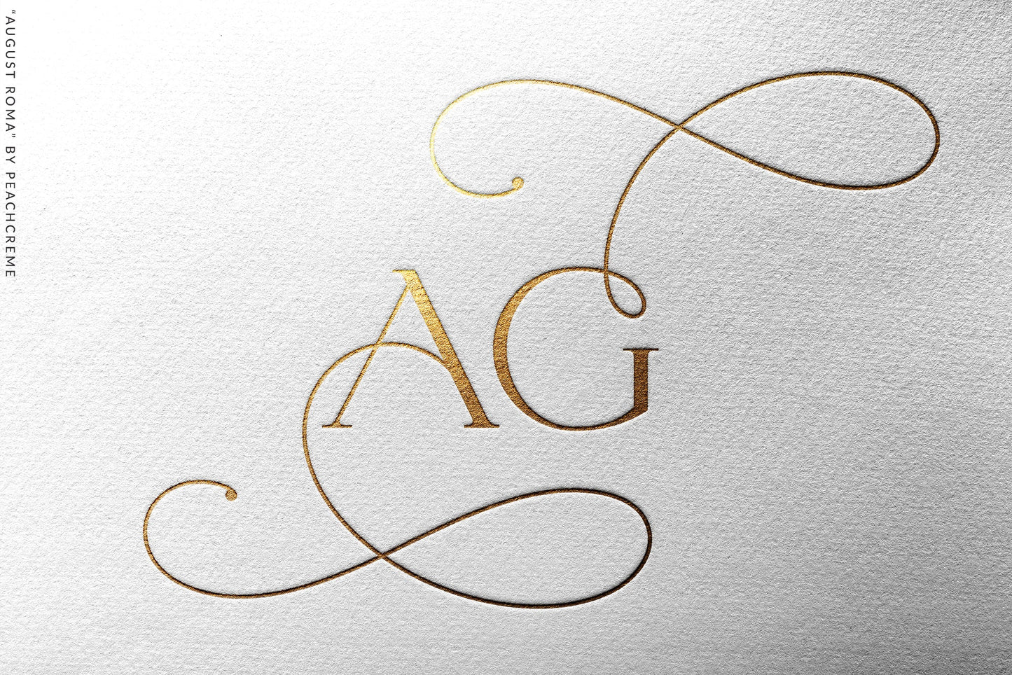 August Roma // Elegant Luxury Font Duo