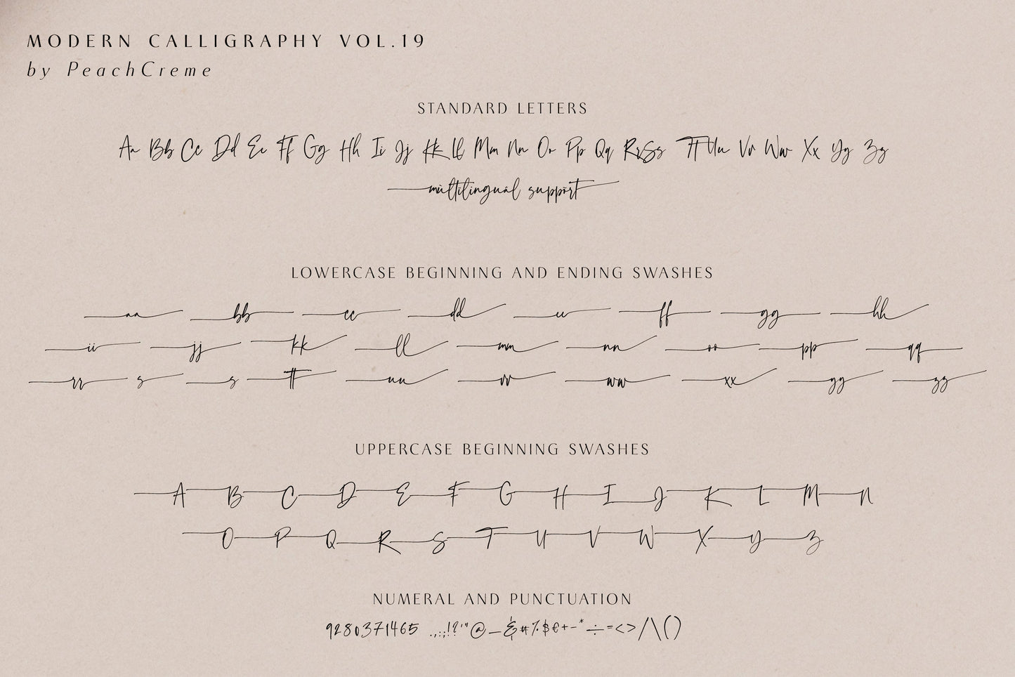 Faustine Modern Script Font