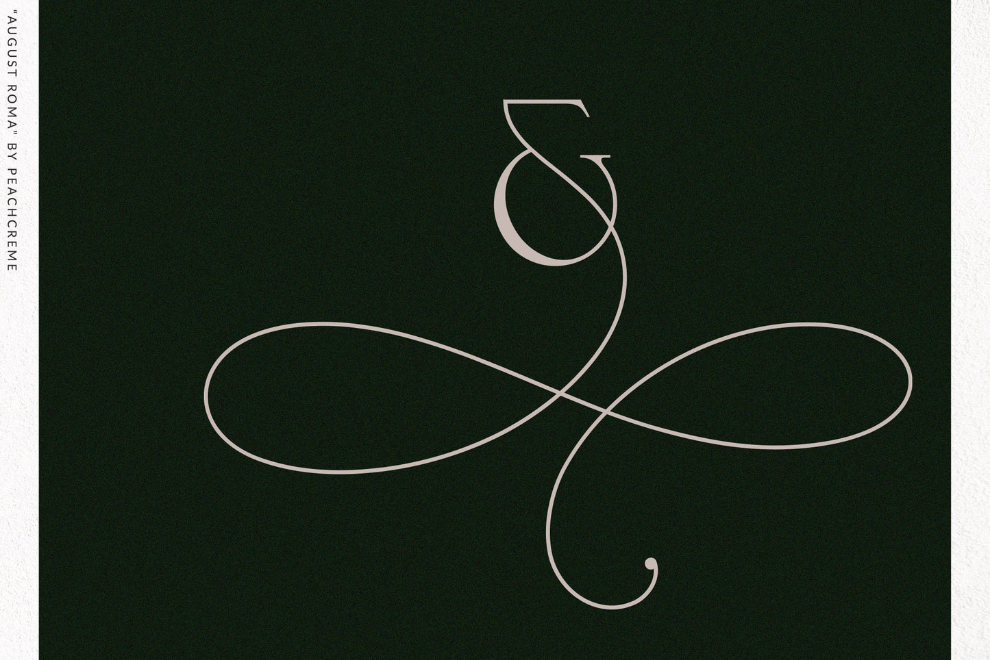 August Roma // Elegant Luxury Font Duo