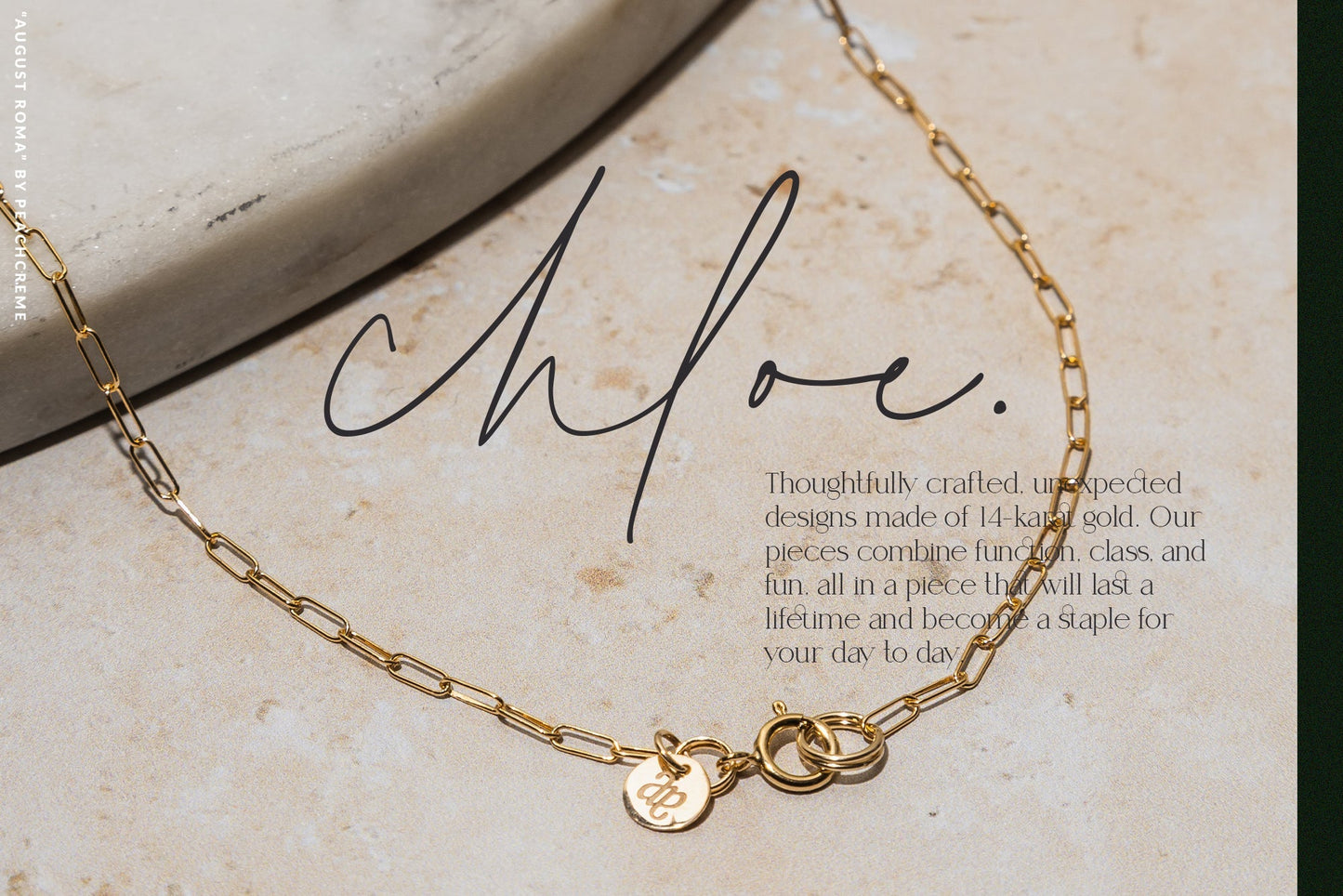 August Roma // Elegant Luxury Font Duo
