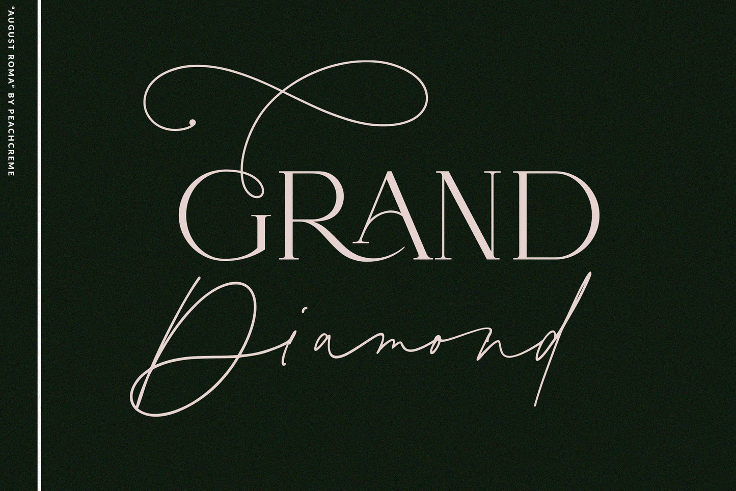 August Roma // Elegant Luxury Font Duo
