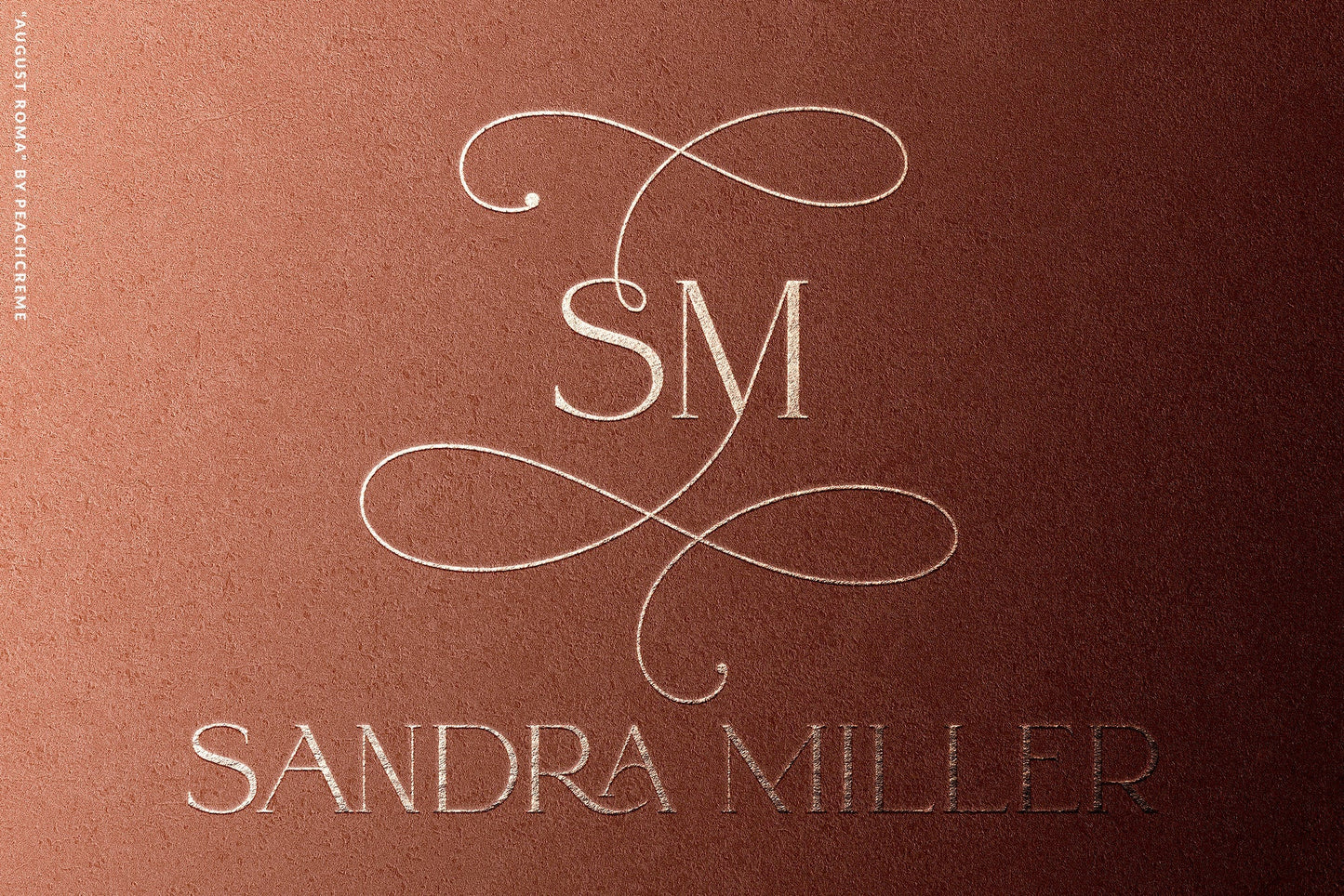 August Roma // Elegant Luxury Font Duo