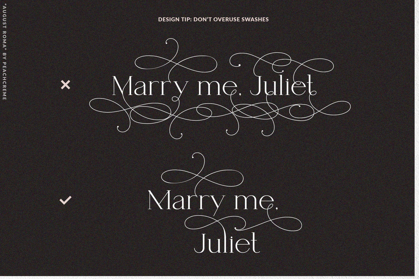 August Roma // Elegant Luxury Font Duo