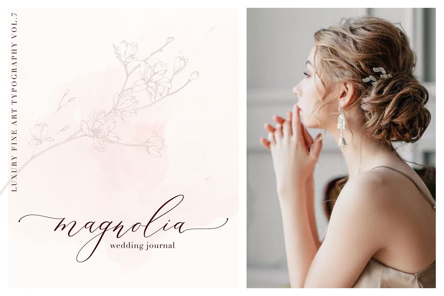 Floral Hearts Script