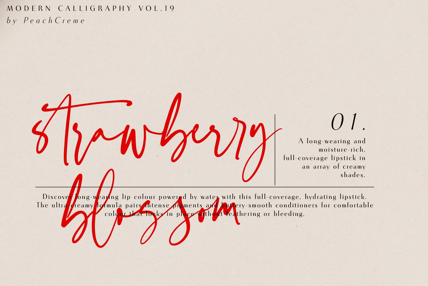 Faustine Modern Script Font