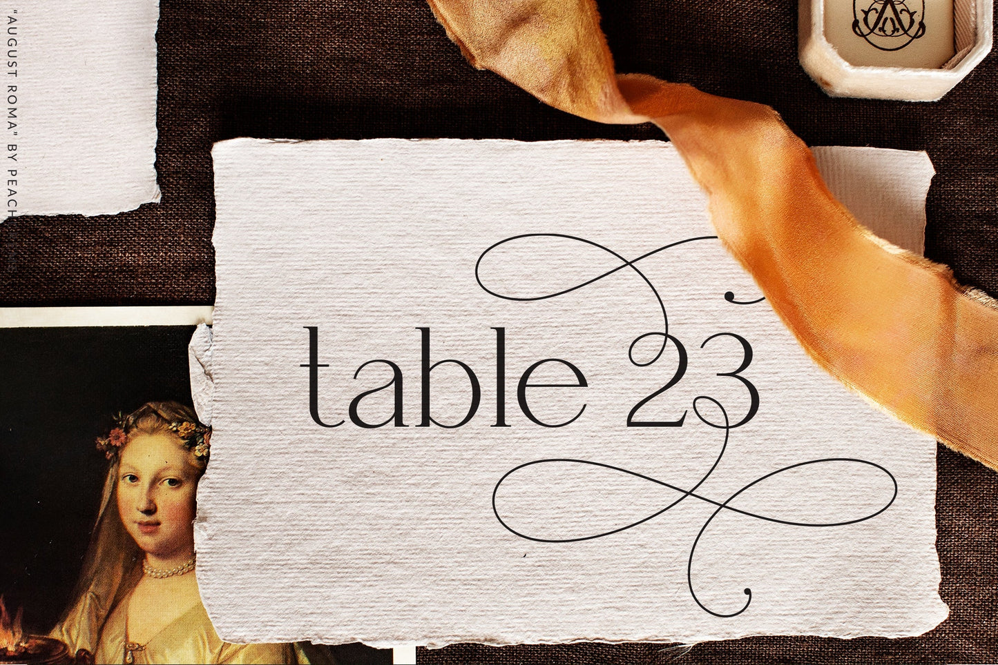 August Roma // Elegant Luxury Font Duo