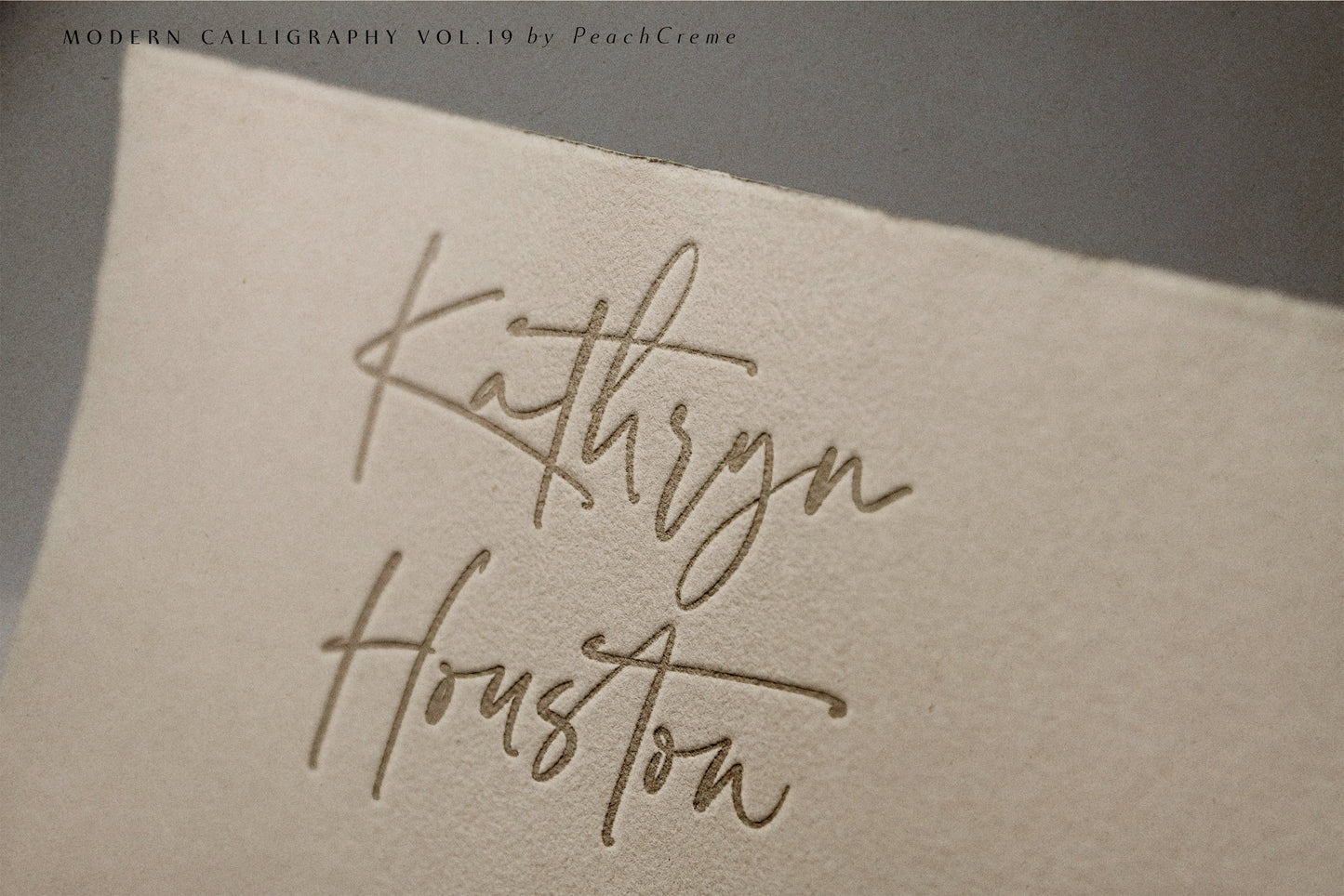 Faustine Modern Script Font