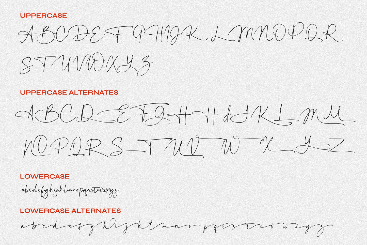 Harold Graham // Signature Font