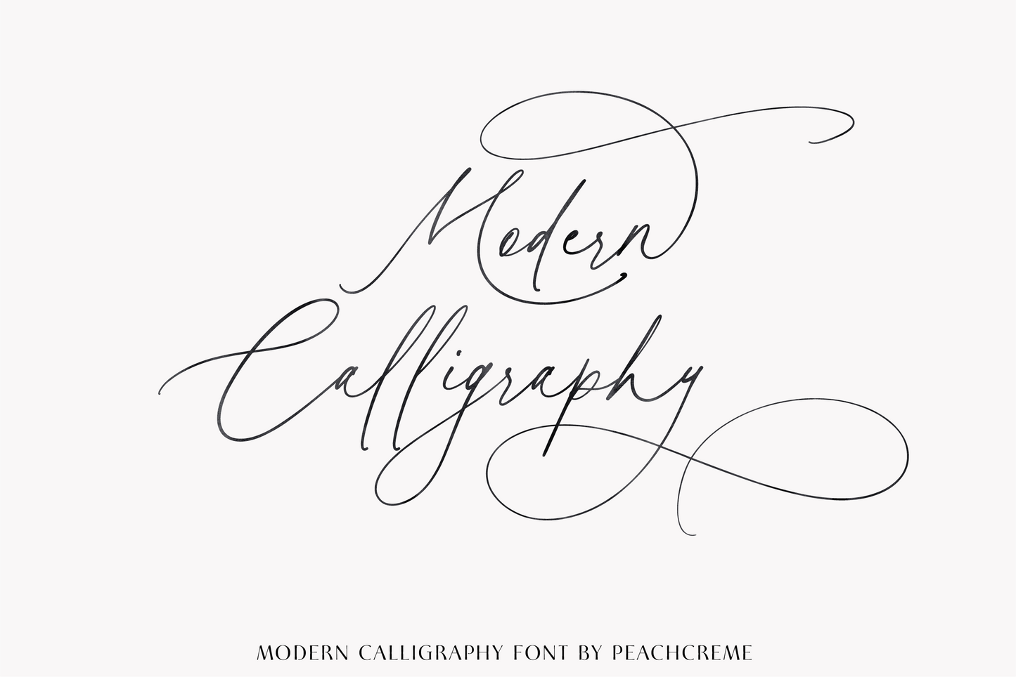 Honey Vineyard // Modern Calligraphy
