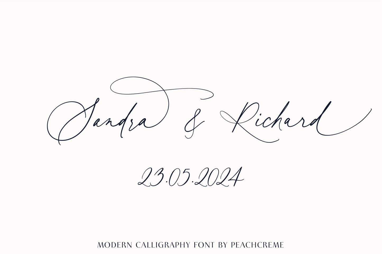 Honey Vineyard // Modern Calligraphy