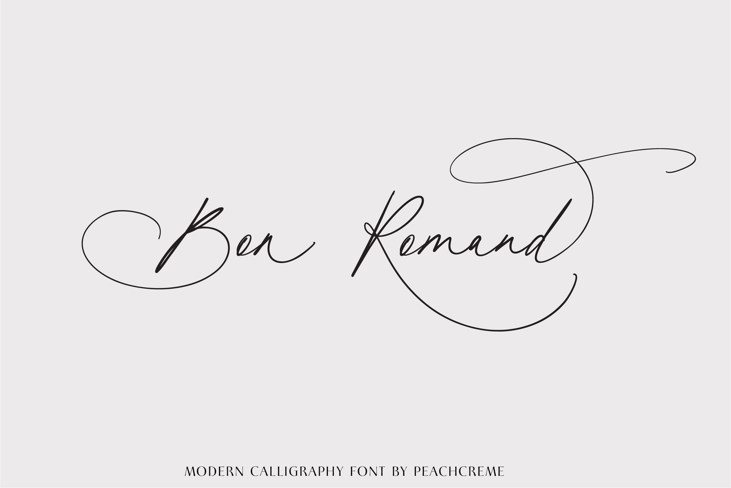 Honey Vineyard // Modern Calligraphy