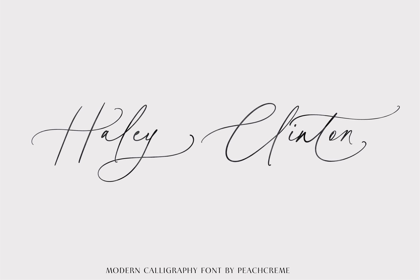 Honey Vineyard // Modern Calligraphy