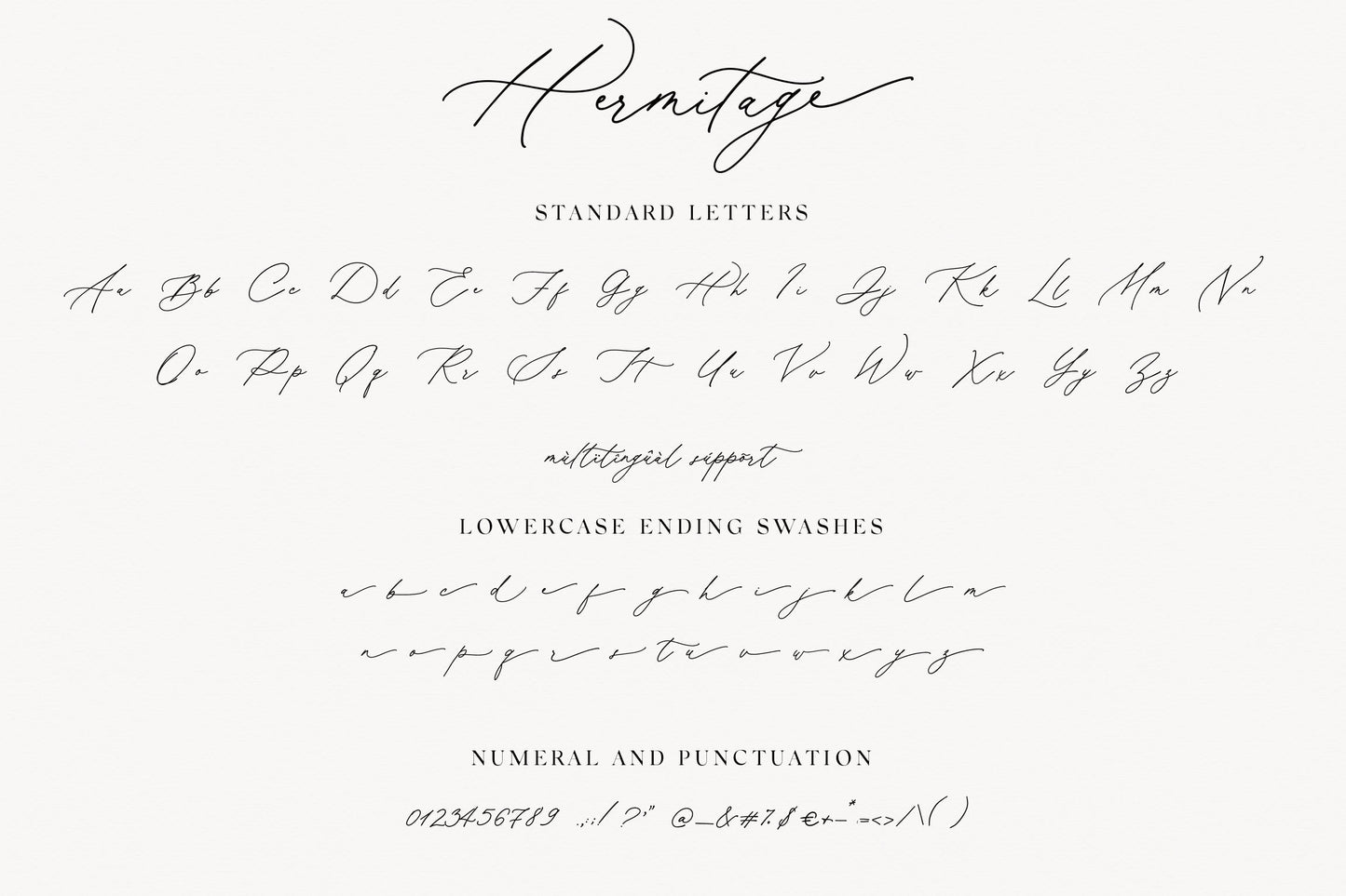 Hermitage Modern Script