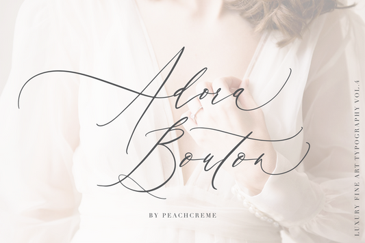 Adora Bouton Script