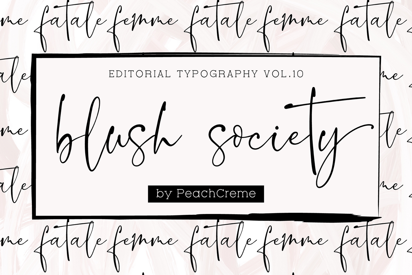 Blush Society Font