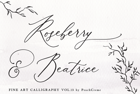 Roseberry & Beatrice Font