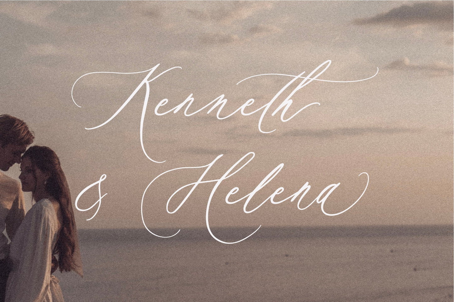 Autumn Melody // Wedding Calligraphy Font