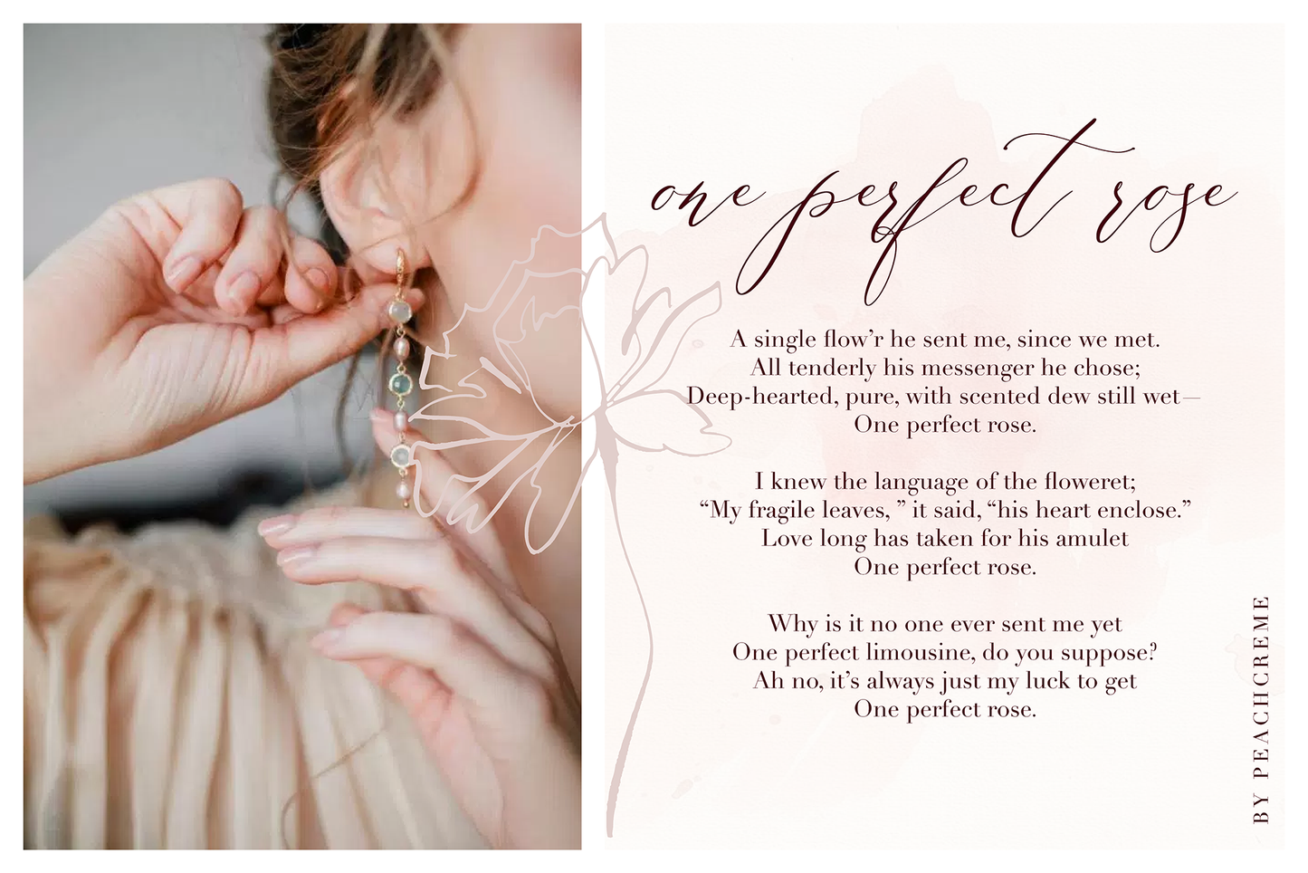 Floral Hearts Script