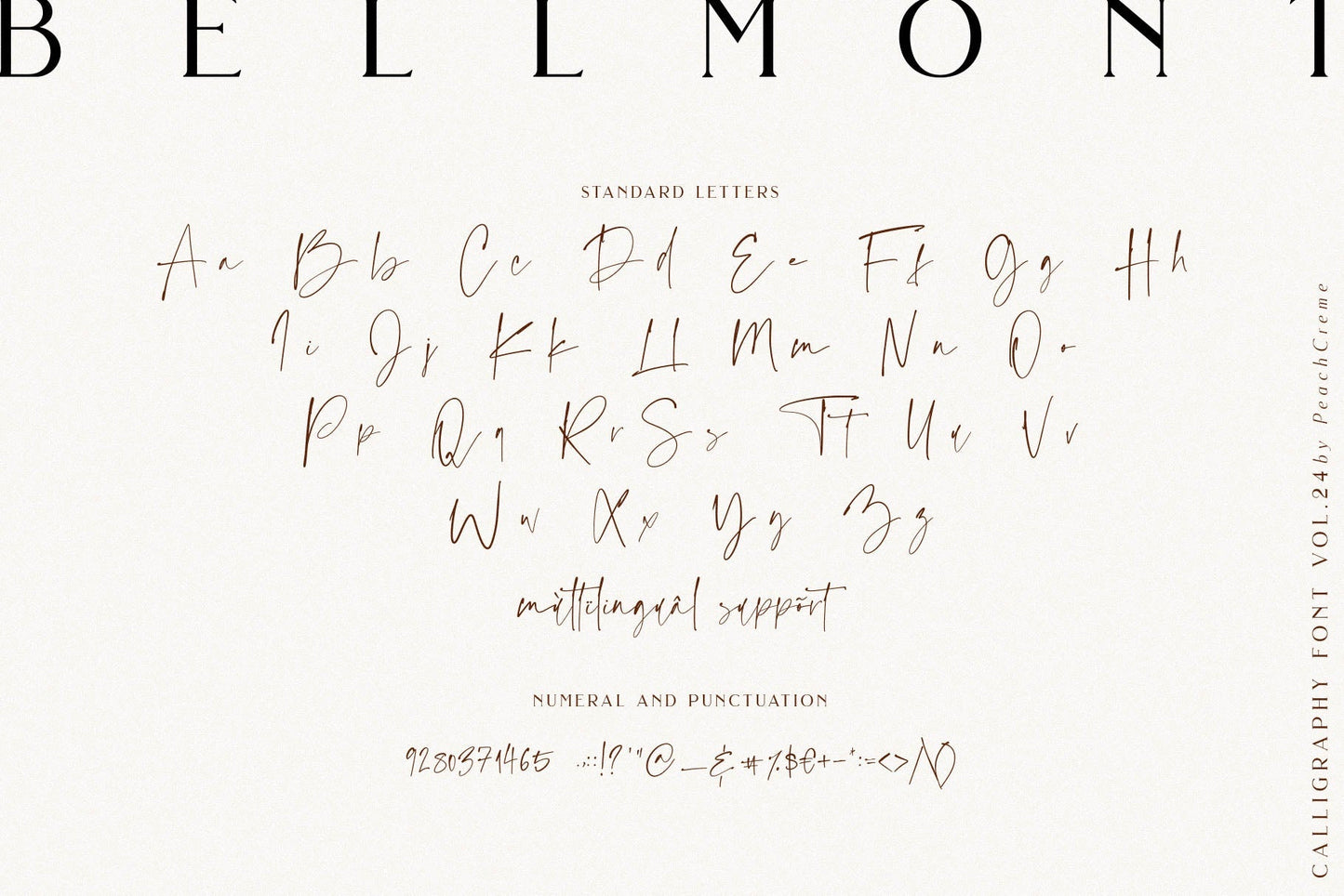 Bellmont Font