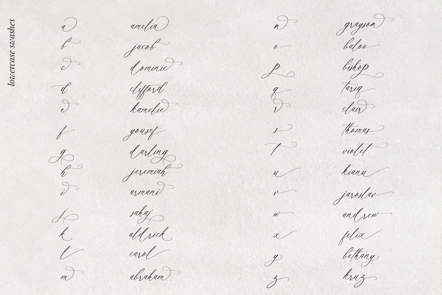 Southern Margarita // Calligraphy Font